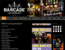 Tablet Screenshot of barcadejerseycity.com